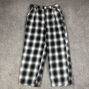 Urban Outfitters iets frans Pants Womens Large Plaid Streetwear Relaxed Fit